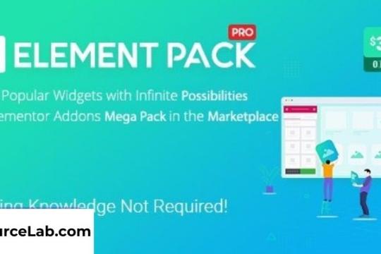 Element Pack v7.18.12 - Addon for Elementor Page Builder WordPress Plugin