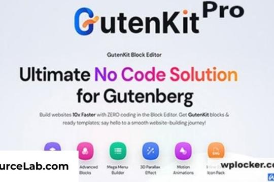 GutenKit Blocks Pro v2.1.8 - Gutenberg Page Builder Blocks