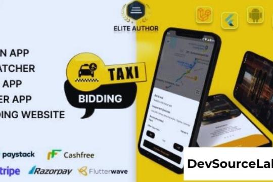Tagxi Super Bidding - Taxi + Goods Delivery Complete Solution With Bidding Option - 24 June 2024