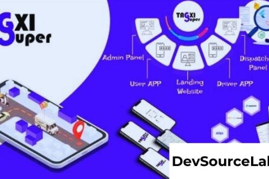 Tagxi Super v2.10 - Taxi + Goods Delivery Complete Solution