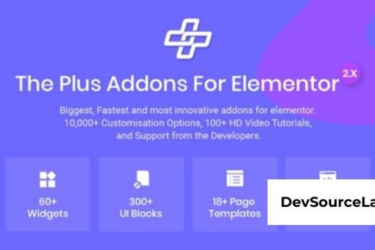 The Plus v6.0.5 - Addon for Elementor Page Builder WordPress Plugin