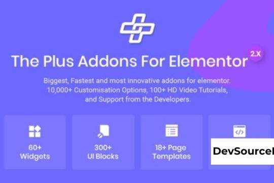 The Plus v6.0.8 - Addon for Elementor Page Builder WordPress Plugin