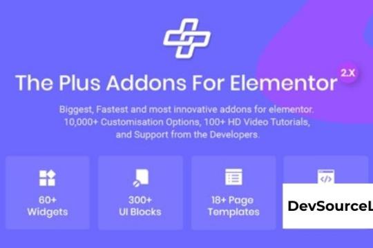 The Plus v6.1.0 - Addon for Elementor Page Builder WordPress Plugin